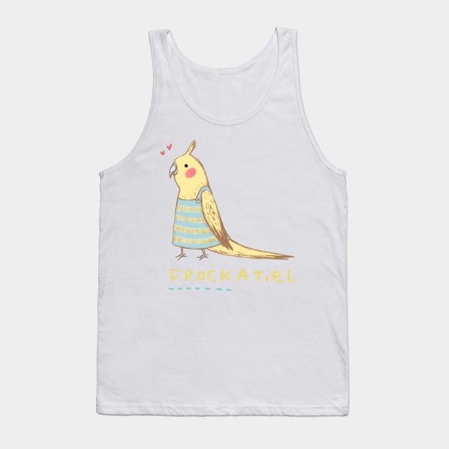 Frockatiel Tank Top by Sophie Corrigan